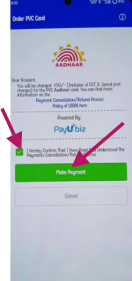 Order PVC Aadhaar Card